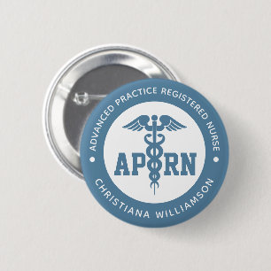 Badge Rond 5 Cm Infirmière professionnelle avancée de l'APRN