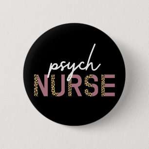 Badge Rond 5 Cm Infirmière psychique   Cadeaux pour infirmière en 