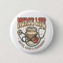 Infirmière Vie Café et Chaos Rétro Stéthoscope Car