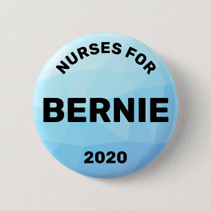 Badge Rond 5 Cm Infirmières de Bernie Sanders 2020