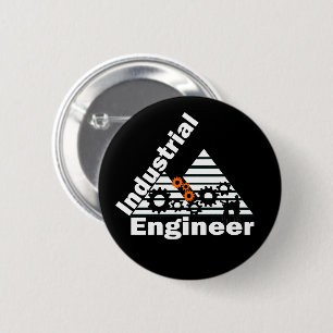 Badge Rond 5 Cm Ingénieur industriel