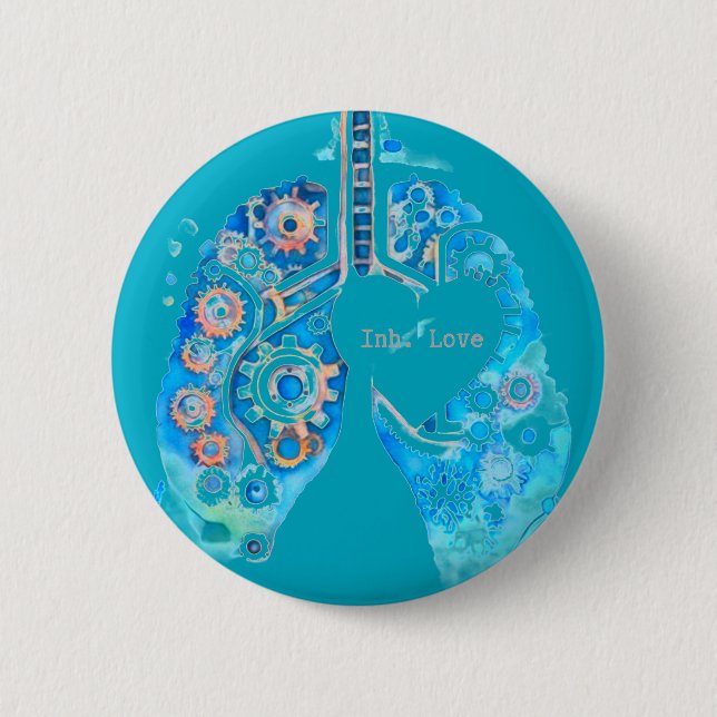 Badge Rond 5 Cm Inh. Love 4 Agenda (Devant)