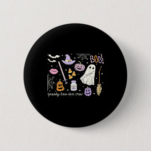Badge Rond 5 Cm Injecteur esthétique Retro Éffrayant Boo-tox Crew 