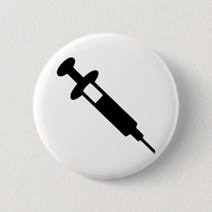 Badge Rond 5 Cm Injection