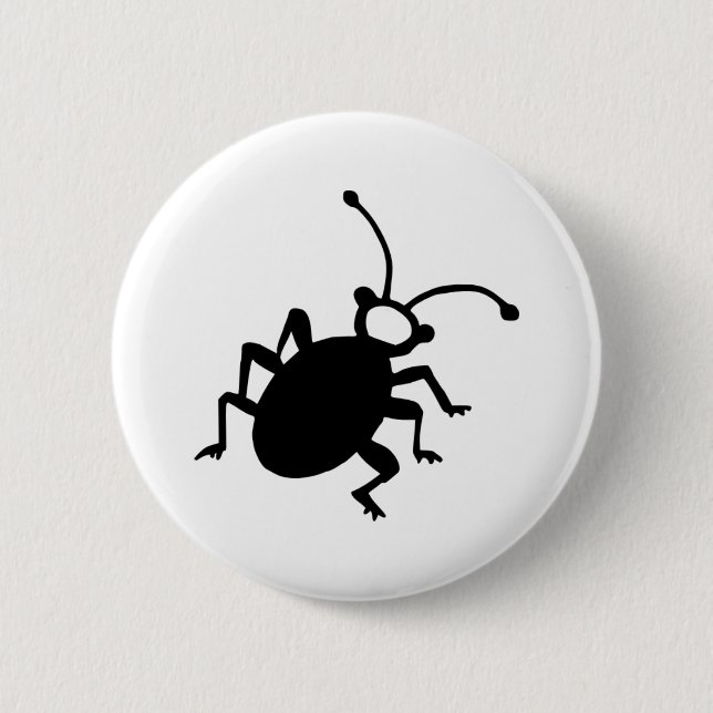 Badge Rond 5 Cm Insecte (Devant)