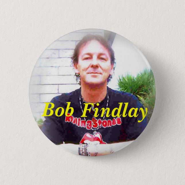 Badge Rond 5 Cm Insigne #1 de Bob Findlay (Devant)