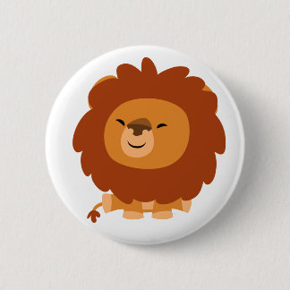 Badge Rond 5 Cm Insigne câlin mignon de bouton de lion de bande