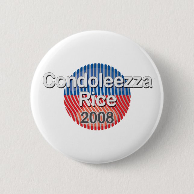 Badge Rond 5 Cm insigne-Condoleezza Rice (Devant)