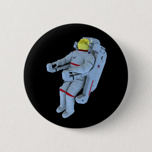 Badge Rond 5 Cm insigne d'astronaute