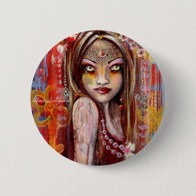 Badge Rond 5 Cm Insigne de bouton (Devant)