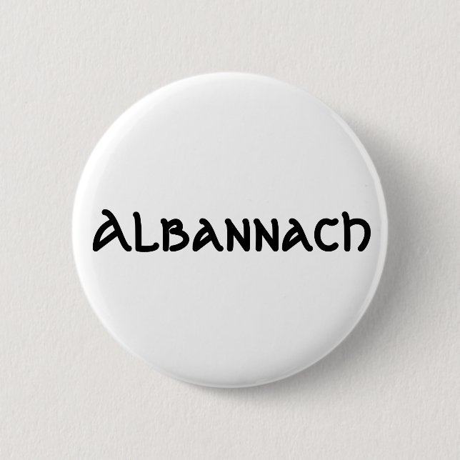 Badge Rond 5 Cm Insigne de bouton d'Albannach Pinback (Devant)