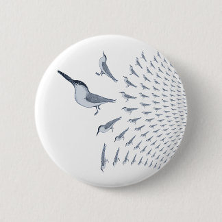Badge Rond 5 Cm Insigne de bouton de Pin de motif de sterne