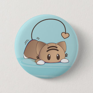 Badge Rond 5 Cm Insigne de chat de Kawaii