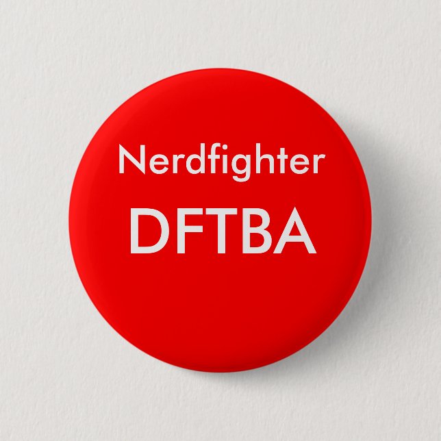 Badge Rond 5 Cm Insigne de DFTBA (Devant)