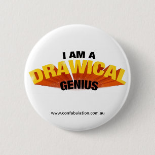 Badge Rond 5 Cm Insigne de Drawical