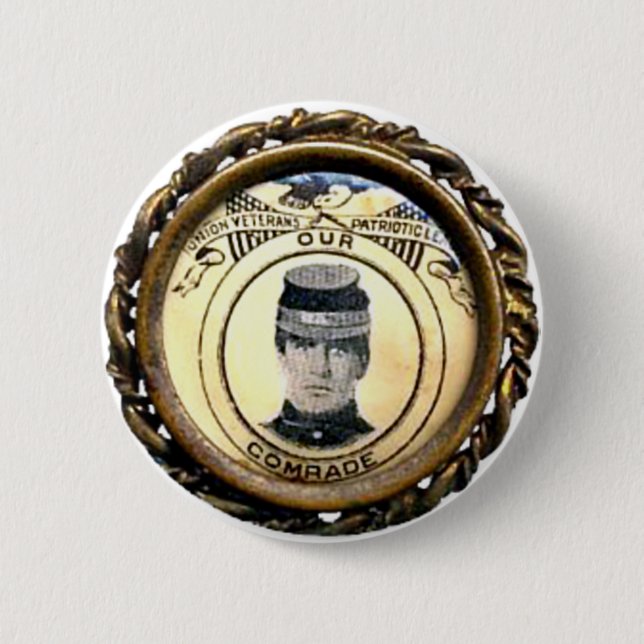 Badge Rond 5 Cm Insigne de guerre civile de McKinley - bouton (Devant)