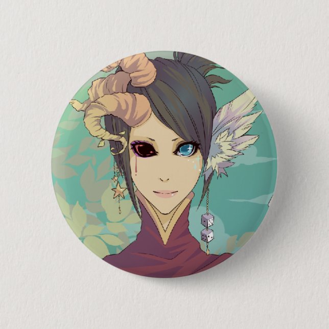 Badge Rond 5 Cm Insigne de joker (Devant)
