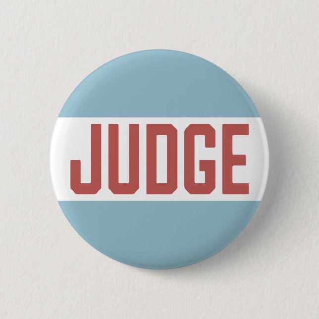Badge Rond 5 Cm Insigne de juge de concours (Devant)