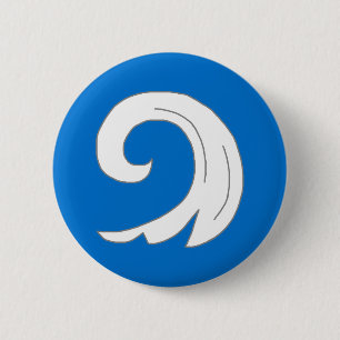 Badge Rond 5 Cm Insigne de la population du canton de Tear-Sea's S