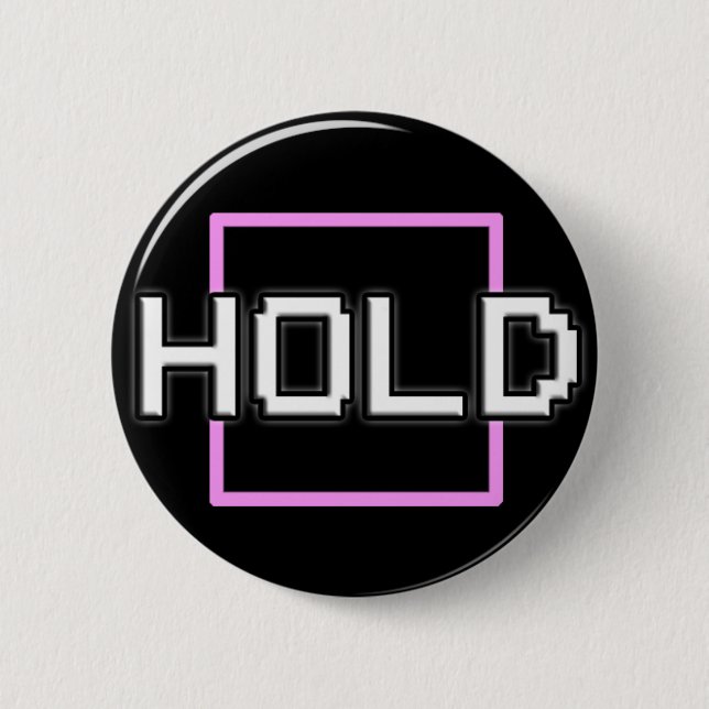 Badge Rond 5 Cm Insigne de logo de HoldSquare (Devant)