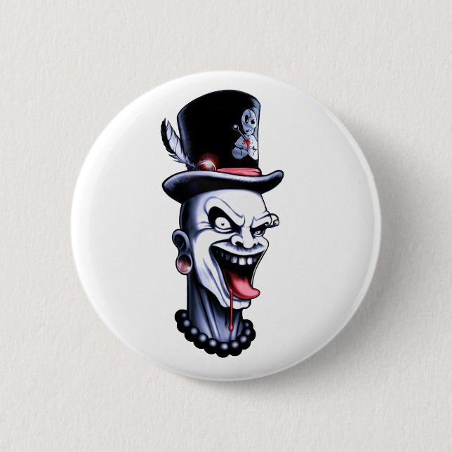 Badge Rond 5 Cm insigne de logo de vj (Devant)