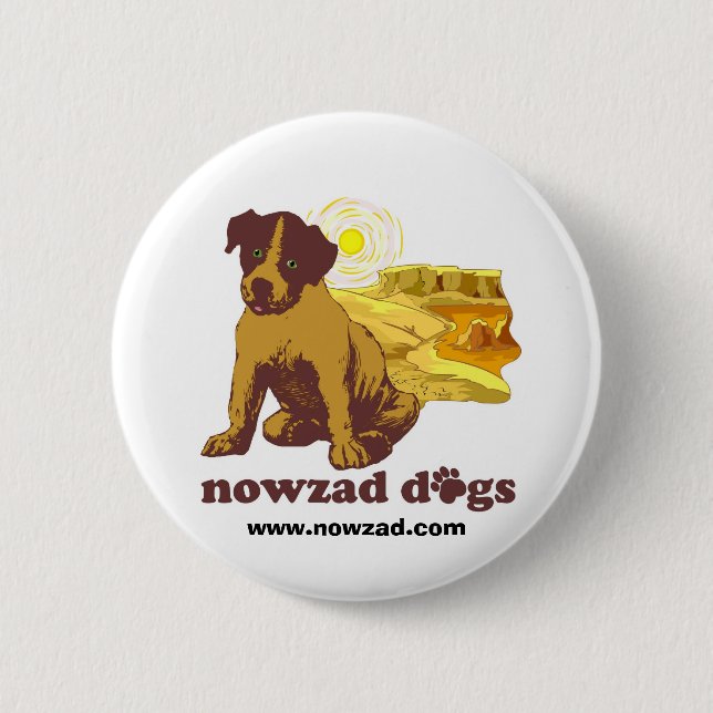 Badge Rond 5 Cm Insigne de Nowzad (Devant)