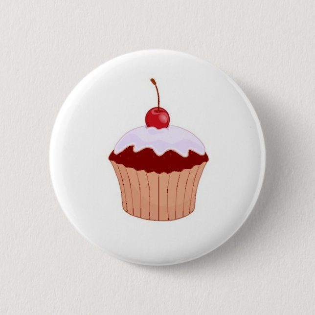 Badge Rond 5 Cm Insigne de petit gâteau (Devant)