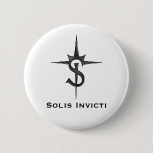 Badge Rond 5 Cm Insigne de Solis Invicti