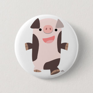 Badge Rond 5 Cm Insigne de sourire de bouton de porc de bande