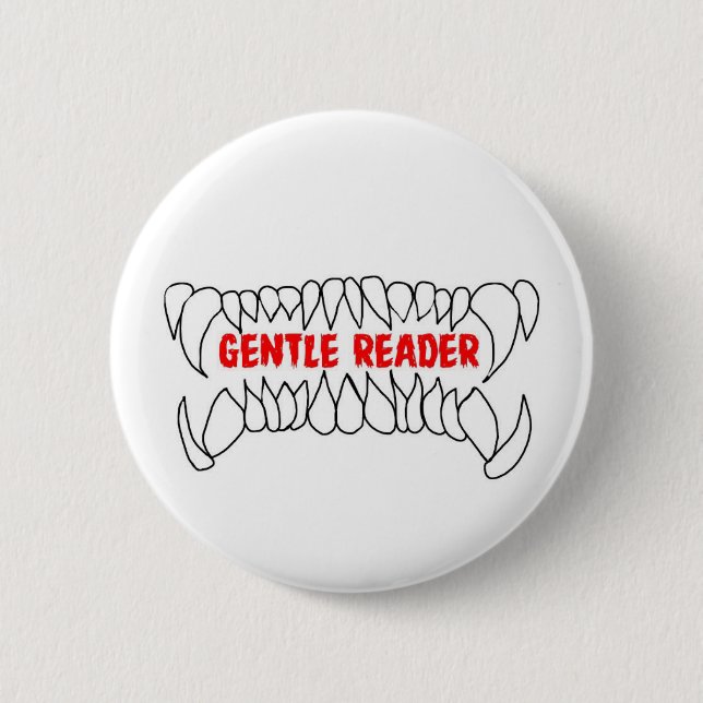 Badge Rond 5 Cm Insigne doux de lecteur (Devant)