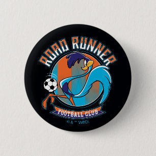 Badge Rond 5 Cm Insigne du club de football ROAD RUNNER™