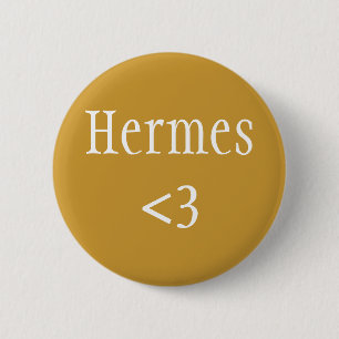 Badge Rond 5 Cm Insigne Hermes <3