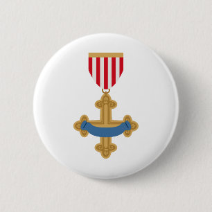 Badge Rond 5 Cm Insigne Lion cowardly