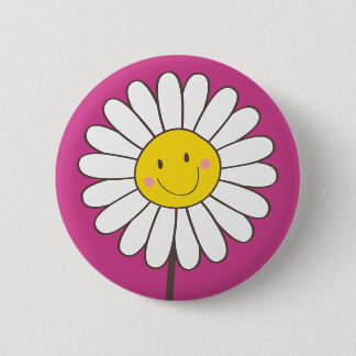Badge Rond 5 Cm Insigne lunatique de sourire heureux du bouton de
