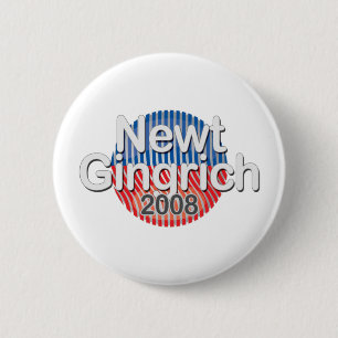 Badge Rond 5 Cm insigne-Newt Gingrich