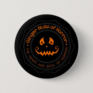 BADGE ROND 5 CM INSIGNE NUTS DE CITROUILLE DE GINGEMBRE