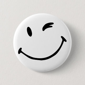 Badge Rond 5 Cm Insigne - sourire