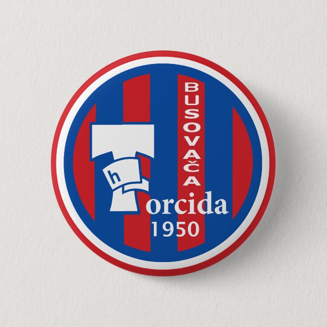 Badge Rond 5 Cm Insigne Torcida Busovača (Devant)