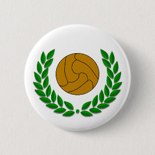 Badge Rond 5 Cm Insigne traditionnel du football/football