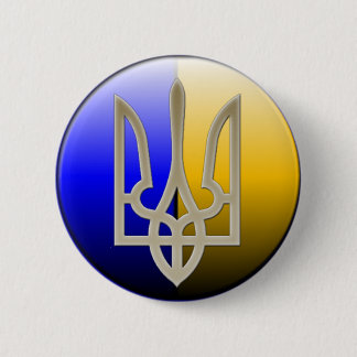 Badge Rond 5 Cm Insigne Ukraine