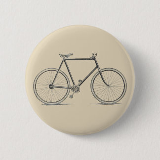 Badge Rond 5 Cm Insigne vintage de bicyclette