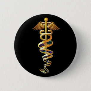 Badge Rond 5 Cm Insignes Médicale