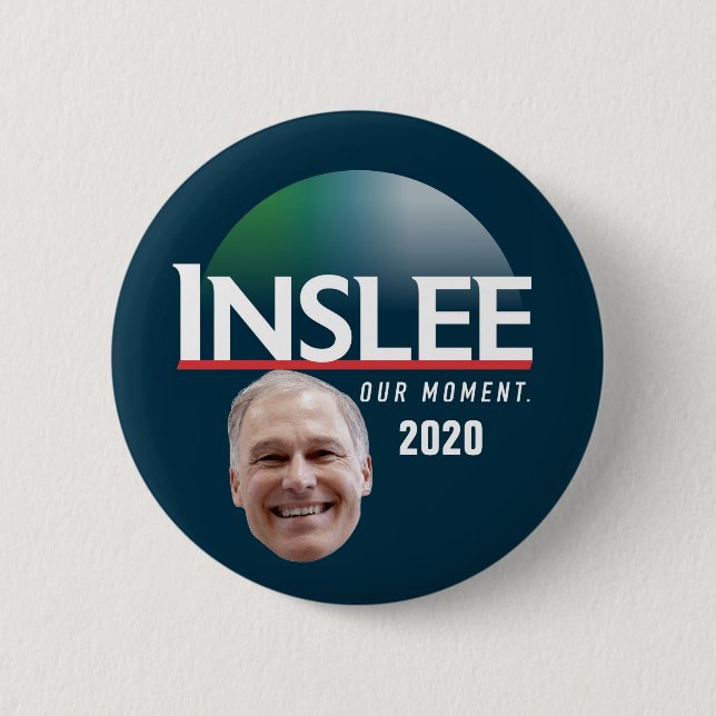 Badge Rond 5 Cm Inslee 2020 (Devant)