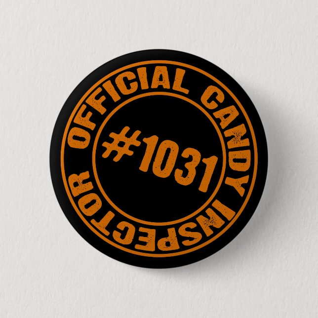 Badge Rond 5 Cm Inspecteur de sucrerie (Devant)