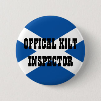 Badge Rond 5 Cm Inspecteur officiel de kilt