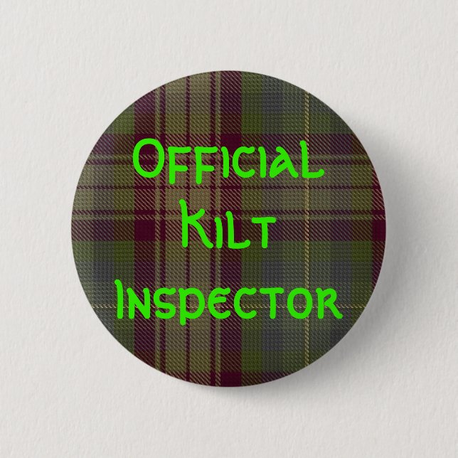 Badge Rond 5 Cm "Inspecteur officiel des tueurs" (Devant)