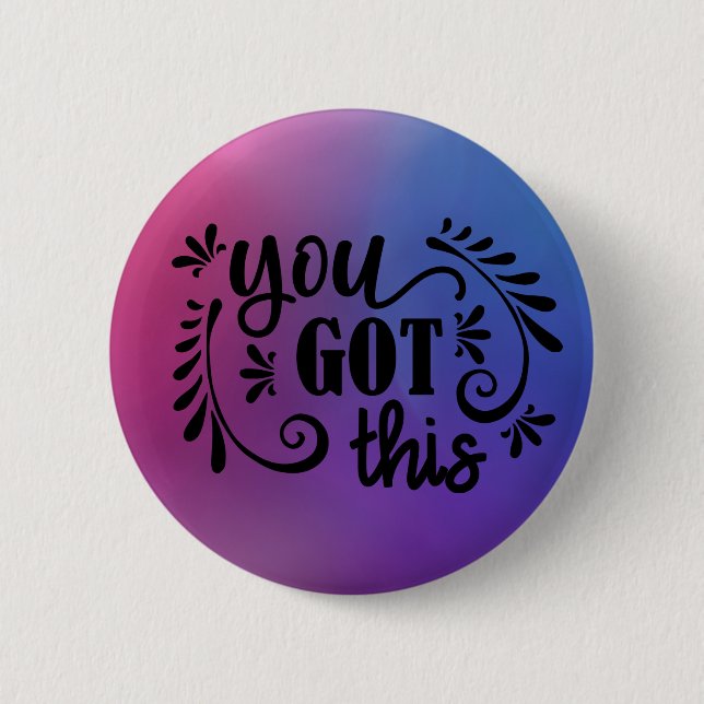 Badge Rond 5 Cm Inspiration | Vous Avez Obtenu (Devant)