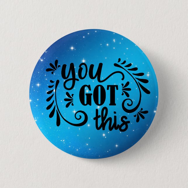 Badge Rond 5 Cm Inspiration | Vous Avez Obtenu (Devant)