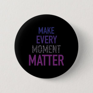 Badge Rond 5 Cm Inspirer Chaque Moment De Motivation Positive