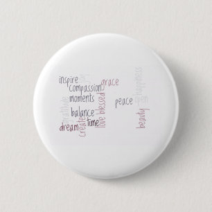 Badge Rond 5 Cm Inspirez la compassion